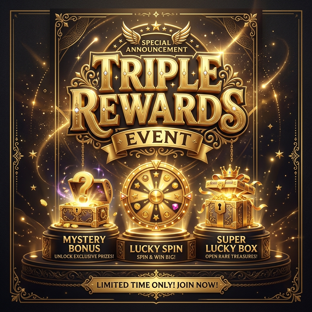 Triple Rewards Event